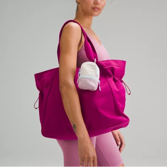 NWT Lululemon Athletica City Adventurer Backpack Nano in Pink Peony - Picture 2 of 4